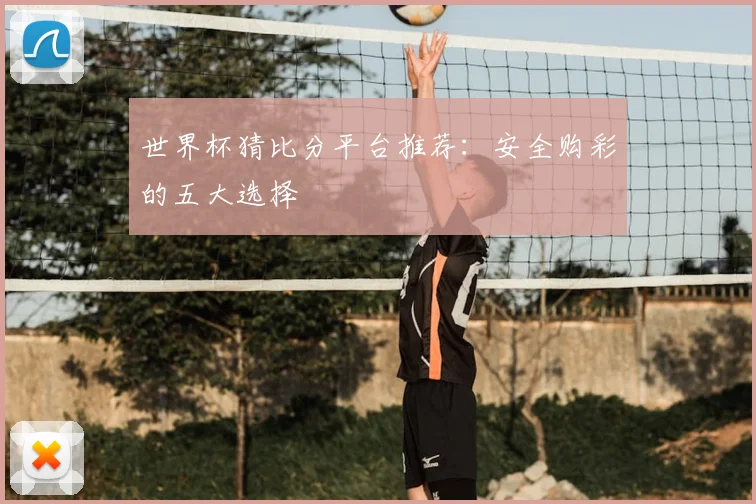 世界杯猜比分平台推荐：安全购彩的五大选择